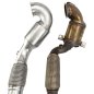 Preview: Bull-X Downpipe 3,5" für VW Polo 6C GTI, Audi A1 8X TFSI und Ibiza Cupra 6P 1.8TSI HGDPBX005-EG